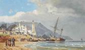KUWASSEG Charles Euphrasie 1838-1904,Boats by the shore,Christie's GB 2015-01-21