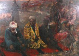 KUYNETSOV VLADIMIR V,Last Prayer "three khans",1969,John Nicholson GB 2008-11-21