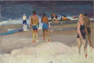 KUYTEN Harrie 1883-1952,At the beach,Christie's GB 2005-05-31