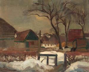 KUYTEN Harrie 1883-1952,Bergen in winter,Christie's GB 1998-12-01