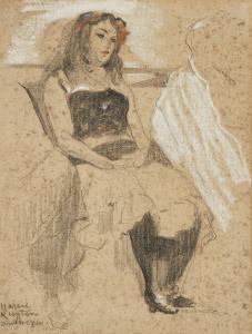 KUYTEN Harrie 1883-1952,Seated woman,Rosebery's GB 2024-02-06
