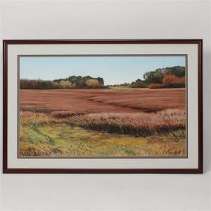 KVAALEN Arne,autumn fields,1991,Ripley Auctions US 2017-05-06