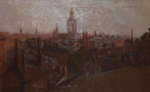 KYHLBERG Axel 1886,rooftops of Europe,1926,Hood Bill & Sons US 2008-05-28