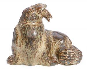 KYHN Knud 1880-1969,figure modelled in the shape of a walrus,1961,Bruun Rasmussen DK 2024-02-27
