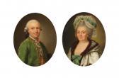 KYMLI Franz Peter Joseph,Portrait d'homme en buste à la veste verte,1780,Christie's 2012-06-21