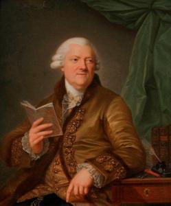 KYMLI Franz Peter Joseph 1748-1813,Portrait d\’homme accoudé à un bureau,1788,Ader FR 2018-10-10
