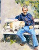 kyne sara 1900-1900,A Man and his Dog,Adams IE 2007-06-11