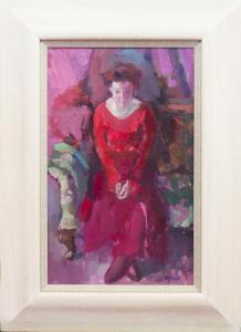 KYNOCH KATHRYN 1942,WOMAN IN RED,2004,McTear's GB 2017-11-05