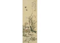 KYOSHO Tachihara 1786-1840,Gojo-zu,Mainichi Auction JP 2019-02-09