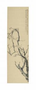 kyujin kim 1868-1933,Plum tree,1927,Christie's GB 2014-03-18