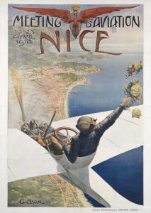 LéONCE BROSSé Charles,Nice Meeting d'Aviation Avril 1910 Robaudy Cannes ,1910,Artprecium 2019-04-03