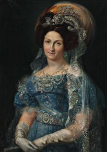 LÓPEZ VICENTE 1772-1850,María Cristina de Borbón, reina de España,Balclis ES 2017-05-31
