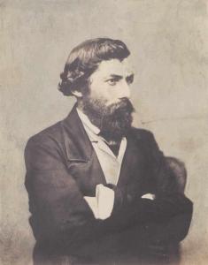 LÖCHERER Alois,Portrait of the architect and painter Ludwig Lange,1850,Galerie Bassenge 2020-12-02