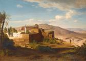 LÖFFLER August 1822-1866,The Al-Aqsa Mosque, Jerusalem,1859,Sotheby's GB 2019-12-02