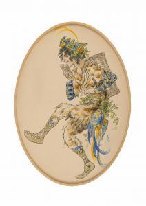 LÖFFLER BERTHOLD,Papageno, Figur aus der Oper "Die Zauberflöte" von,Palais Dorotheum 2023-05-09