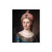 LÖSCHENKOHL Johann Hieronymus 1753-1807,portrait of a lady in waiting to empress mar,1783,Sotheby's 2002-11-20