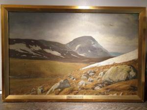 LÜBSCHITZ John L 1858-1941,Norwegian landscape,Bruun Rasmussen DK 2021-11-11