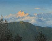 L MUKERJI BISWANATH 1921-1987,A VIEW OF EVEREST,1955,McTear's GB 2013-08-01