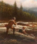 La CARY William Montagne 1840-1922,Fly Fishing in the Adirondacks,Hindman US 2018-04-20