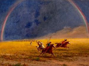 La CARY William Montagne 1840-1922,Rainbow in the West,Bonhams GB 2022-11-01