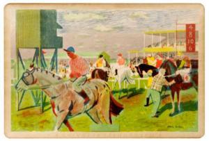LA DELL EDMUND 1914-1970,Newmarket,1956,Fieldings Auctioneers Limited GB 2017-05-20