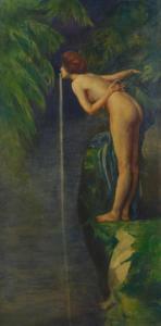 LA FARGE John 1835-1910,The Source,1905,Shapiro Auctions US 2024-01-27