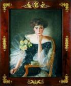 LA PEZUELA de Augusto 1800-1800,retrato de dama,Subastas Bilbao XXI ES 2007-03-06