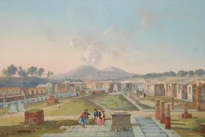 LA PIRA Enrico 1800-1800,Fora a Pompei,Brussels Art Auction BE 2021-06-29