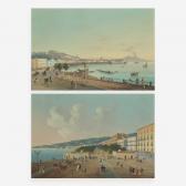 LA PIRA Ninta 1800-1900,Naples from Posillipo; View of Naples (A Pair),ì,Freeman US 2023-07-18
