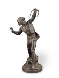 LA PORTE Emile 1858-1907,figure of Actaeonthe,Bonhams GB 2022-03-29