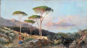 LA VOLPE Alessandro 1819-1887,Paesaggio,Vincent Casa d'Aste IT 2019-04-13