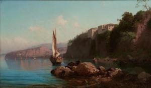 LA VOLPE Alessandro 1819-1887,Sorrento, La Casa del Tasso,1877,Skinner US 2023-03-16