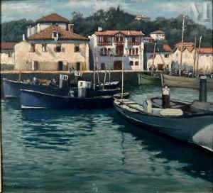 LABROUCHE Pierre 1876-1956,Port de Saint Jean de Luz,Millon & Associés FR 2024-06-13
