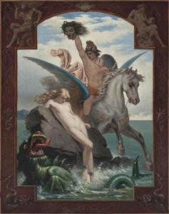 LACAILLE Felix Jules 1800-1800,Perseus freeing Andromeda,Christie's GB 2016-05-17