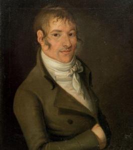 LACAILLE Felix Jules 1800-1800,Portrait d'homme aux favoris,19th century,Aguttes FR 2018-06-21
