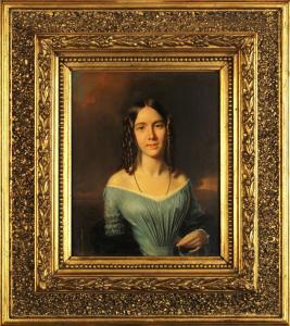 LACCATARIS Demeter 1789-1864,Portrait of a Lady,Pinter HU 2019-08-17