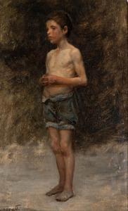 LACCETTI Valerio 1836-1909,Bambino,Bertolami Fine Arts IT 2023-12-15