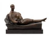 LACHAISE Gaston 1882-1935,Woman on Divan,Hindman US 2020-09-30