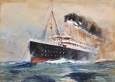 LACHEVRE Bernard 1885-1950,White Star Liner, Titanic,1910,John Nicholson GB 2020-06-12