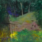LACHMAN Al 1936,Bucks County house and a garden scene,Bonhams GB 2015-10-26