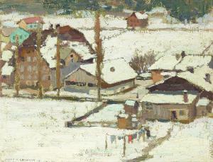 LACHMAN Harry B 1886-1974,Hiver en Suisse,Bonhams GB 2024-04-26