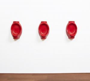 LACHOWICZ Rachel 1964,Untitled (Lipstick Urinals),1992,Sotheby's GB 2023-02-23