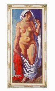 LACINA Josef 1899-1975,Female nude,Deutsch AT 2020-07-14