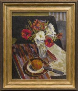 LACOME MYER 1927-2011,STILL LIFE WITH BUTTER KNIFE,McTear's GB 2017-02-26
