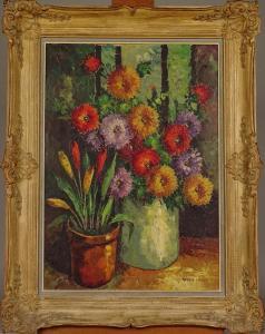 LACOUR Armand 1910-1970,Vases de fleurs,Monsantic BE 2022-03-20