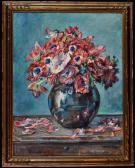 LACOURT Madeleine 1800-1900,Flowers in a vase,Anderson & Garland GB 2017-03-21