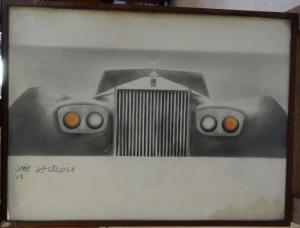 LACROIX Joël 1931,La Rolls Royce,1968,Millon & Associés FR 2015-04-10