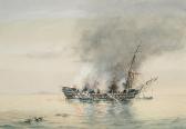 Lacy Good G,Fire onboard a frigate,1895,Bonhams GB 2006-04-11