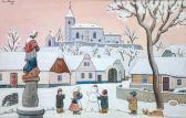 LADA Josef 1887-1957,Děti v zimě,1944,Art Consulting CZ 2003-02-02