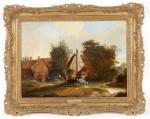 LADBROOKE John Berney 1803-1879,A farmhouse amidst trees,Wessex Auction rooms GB 2007-09-18